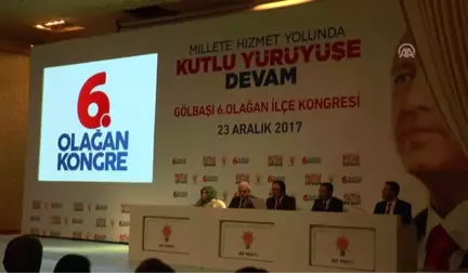 AK Parti Gölbaşı 6. Olağan İlçe Kongresi