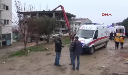 Denizli Beton Pompası İnşaata Devrildi, 1 Kişi Öldü