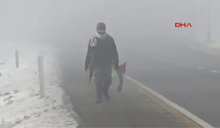 Bolu-İstanbul'dan Kudüs'e Yürüyor