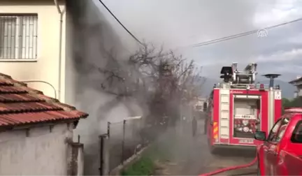 Fethiye'de Ev Yangını