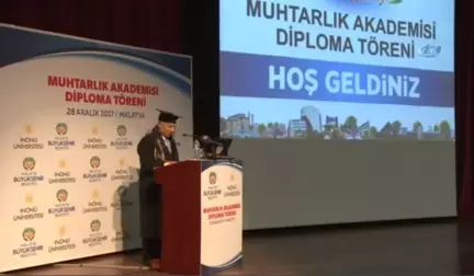 Malatyalı Muhtarlar Akademili Oldu