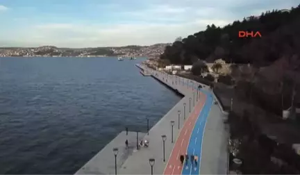 Kanlıca'dan Paşabahçeye Yaklaşık 3 Bin 700 Metrelik Yaya ve Bisiklet Yolu Yapıldı
