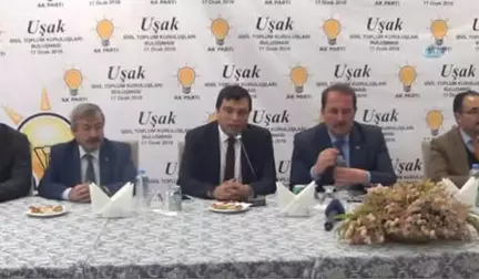 AK Parti Genel Başkan Yardımcısı Karacan Uşak'ta Stk Üyeleri ile Bir Araya Geldi