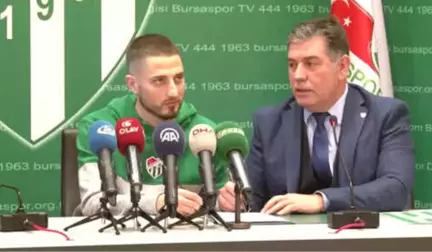 Bursaspor'da Grozav İçin İmza Töreni