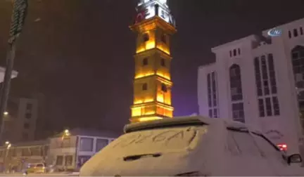 Yozgat'ta Kar Yağışı Gece Boyunca Etkisini Sürdürdü