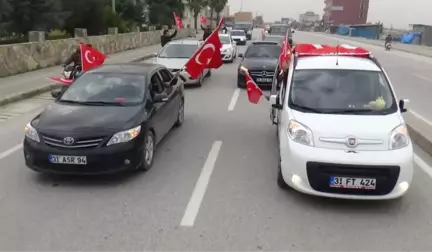 Hatay'da Afrin'de Görev Yapan Askerlere Destek Konvoyu