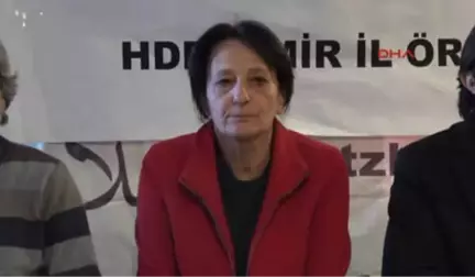 İzmir-Hdp'den Gözaltılara Tepki