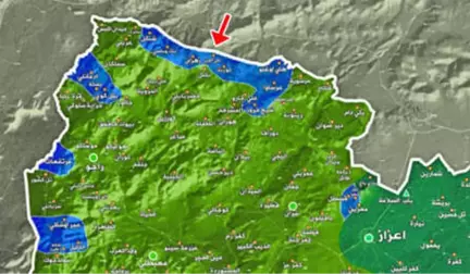 Afrin'in Kuzeyindeki Ali Kar Köyü Teröristten Temizlendi, Kuzey Cephe Hattı Birleşti