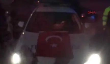 Kayseri - Tedavisi Biten Afrin Gazisi Şahin'e Memleketinde Coşkulu Karşılama