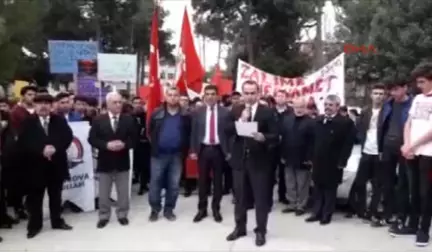 Adana-Kozan'da Öğrenciler Afrin İçin Yürüdü