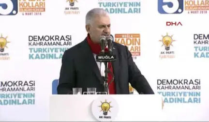 Muğla- Başbakan Yıldırım AK Parti Muğla 5. Olağan İl Kadın Kolları Kongresinde Konuştu- 5