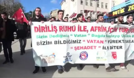 Bilecik'te Afrin Yürüyüşü