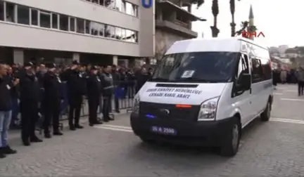 İzmir Şehit Polis İçin Tören Düzenlendi