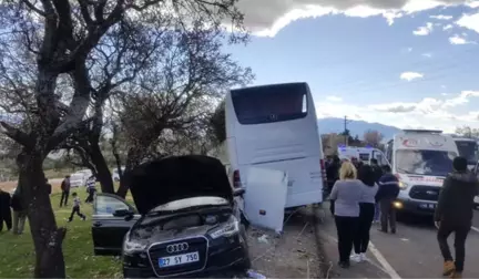 Öğrencileri Taşıyan Otobüs Kaza Yaptı: 1'i Ağır 18 Yaralı