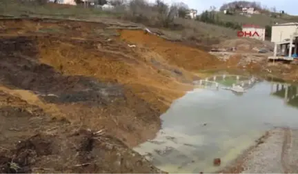 Ordu Hastane Temel Kazısı Sonrasında Fındık Bahçesinde Heyelan-Hd