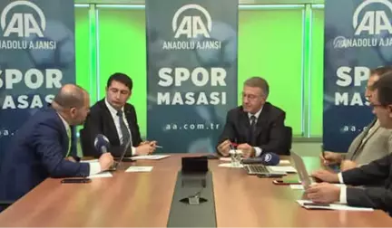 Tekrar - Ahmet Ağaoğlu, Aa Spor Masası'na Konuk Oldu (7)