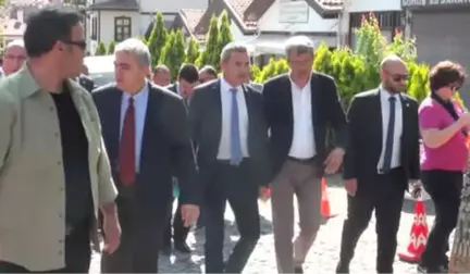 KKTC Cumhuriyet Meclisi Başkanı Uluçay, Beypazarı'ndaki Tarihi ve Turistik Mekanları Gezdi