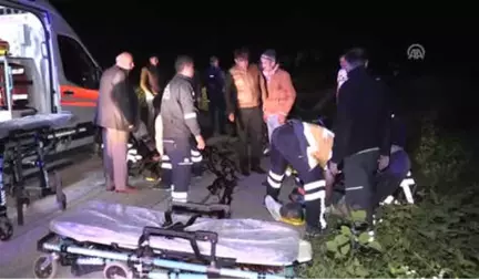 Motosiklet Kazası: 1'i Ağır 3 Yaralı - Düzce