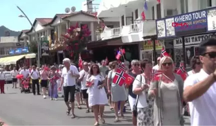 Antalya-Norveçliler Bağımsızlık Günü'nü Kemer'de Kutladı-Hd