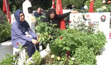Şehit Aileleri, Şehit Evlatlarıyla Bayramlaştılar