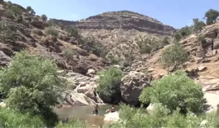 Teröristlerin Gezdiği Bölgelerde Artık Çocuklar Yüzüyor