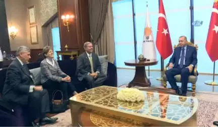 Cumhurbaşkanı Erdoğan, ABD'li Senatörler Graham ve Shaheen'i Kabul Etti