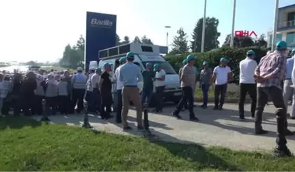 Bolu Bolu'da Makarna Fabrikasında İşçiler Greve Çıktı Hd