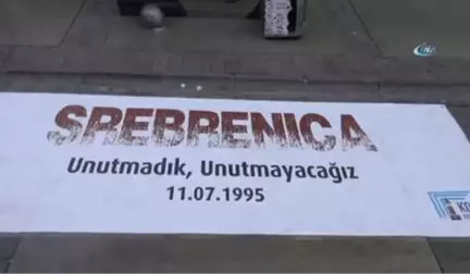 İzmirliler, Srebrenitsa Katliamı'nı Unutmadı