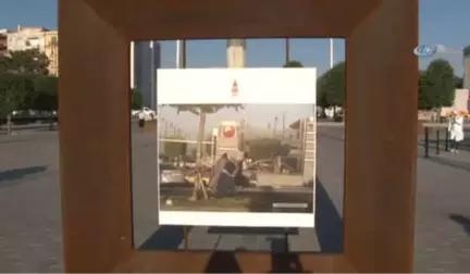 15 Temmuz'u Ölümsüzleştiren Fotoğraflar Taksim Meydanı'nda Sergileniyor