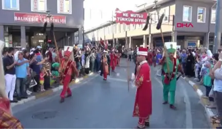 Balıkesir'de '15 Temmuz' Yürüyüşü Yapıldı Hd