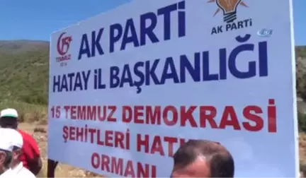 AK Parti'den 15 Temmuz Demokrasi Şehitleri Hatıra Ormanı