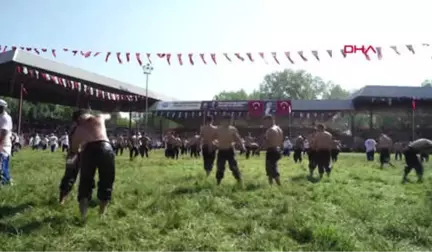 Edirne Kırkpınar Güreşlerinde İkinci Gün Heyecanı Başladı Hd