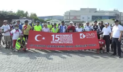 15 Temmuz Şehitleri İçin Pedal Çevirdiler