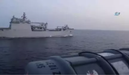 Tcg Gediz, Tcg Sancaktar ile Akdeniz'de Buluştu