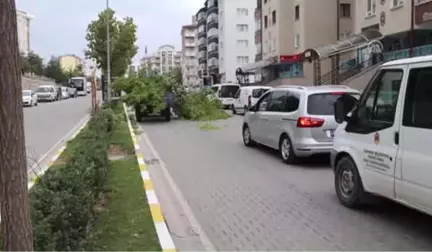 Çankırı'da Şiddetli Rüzgar