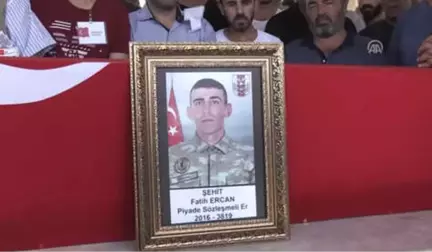 Şehit Er Ercan Son Yolculuğuna Uğurlandı