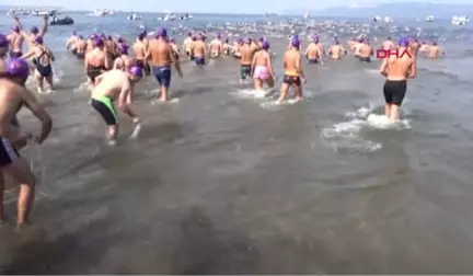 Çanakkale Boğazı'ndan Kulaçlar 'Troya Yılı' İçin Attı Hd