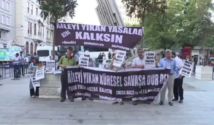 Aile Platformu'ndan Protesto