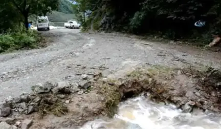 Ordu'da Sağanak Yağış Zarara Yol Açtı