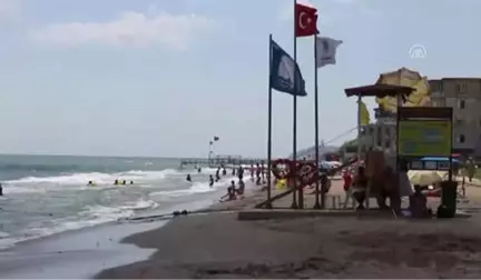 Tekirdağ'ın Mavi Bayraklı Plajlarında Yoğunluk