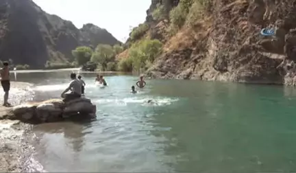 Terörle Gündeme Gelen Bestler Dereler, Antalya Plajlarını Aratmıyor