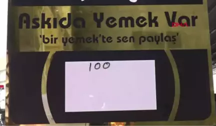 Kayseri 'Askıda Yemek' Uygulamasıyla Her Gün 100 Kişiye Yemek