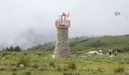 Denizden En Uzak Deniz Feneri Giresun'un Çaldağ Tepesi'ne Yapıldı