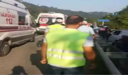 Ordu'da Trafik Kazası: 6'sı Çocuk 10 Yaralı