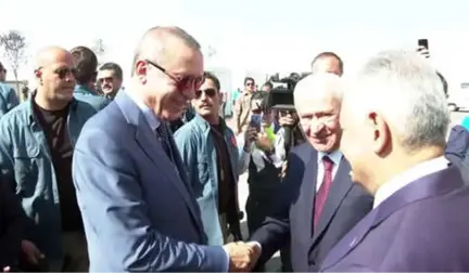 Cumhurbaşkanı Erdoğan, Yıldırım ve Bahçeli ile Görüştü