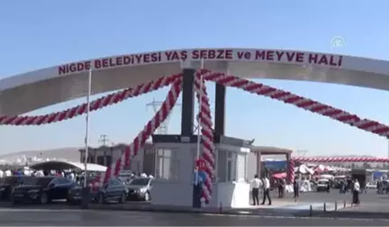 Niğde'de Yeni Hal Kompleksi Açıldı