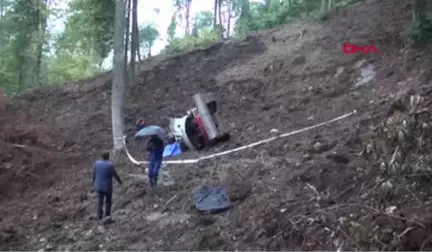 Bartın Devrilen İş Makinesinin Operatörü Öldü