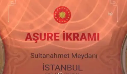 Cumhurbaşkanlığından Vatandaşlara Aşure İkramı - İstanbul