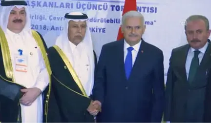 TBMM Başkanı Yıldırım, Katar Şura Meclisi Başkanı Mahmud ile Görüştü