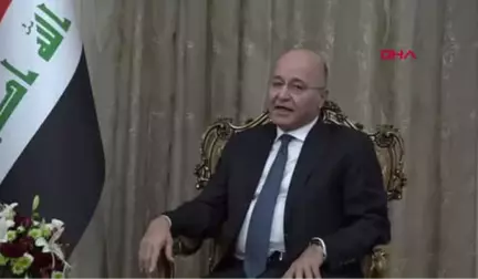 Dışişleri Bakanı Çavuşoğlu Irak Cumhurbaşkanı Berham Salih Tarafından Kabul Edildi